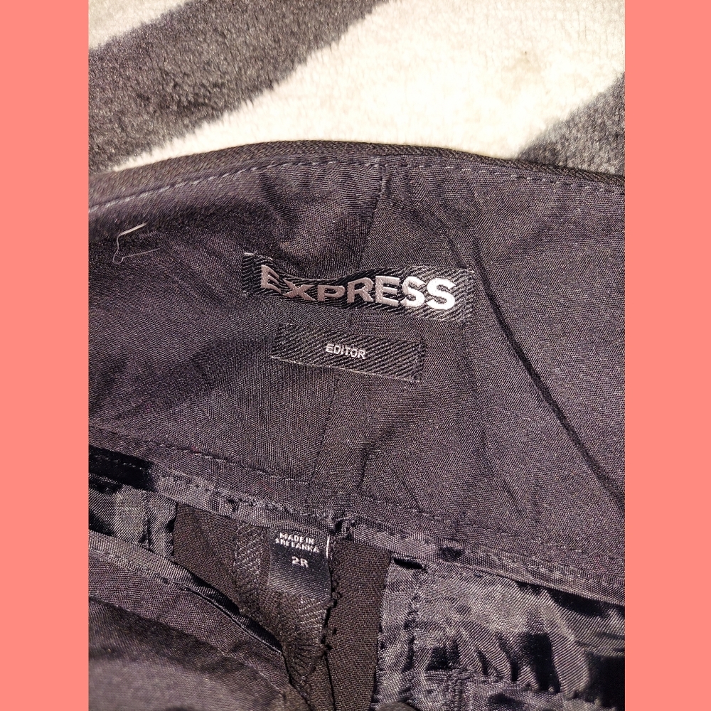 Black Dress Pants Slacks - Picture 2 of 3